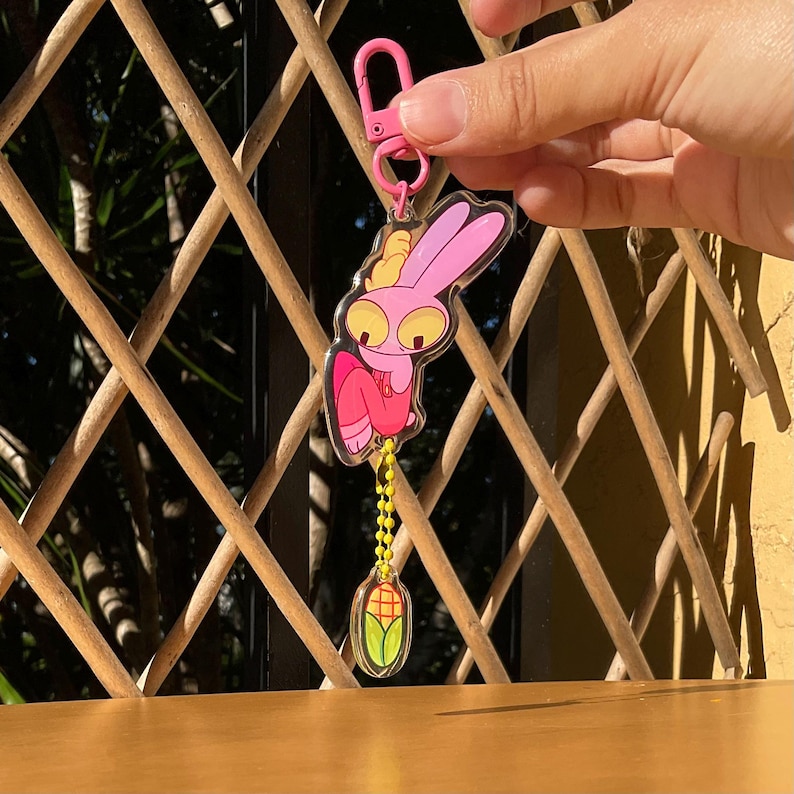 TADC Jax Corn Keychain the Amazing Digital Circus ( PREORDERS ) - Etsy