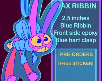 TADC Jax Ribbon Keychain (PRE-ORDERS)