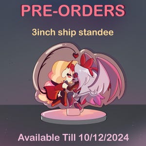 Hazbin Hotel Ship Standees Chaggie