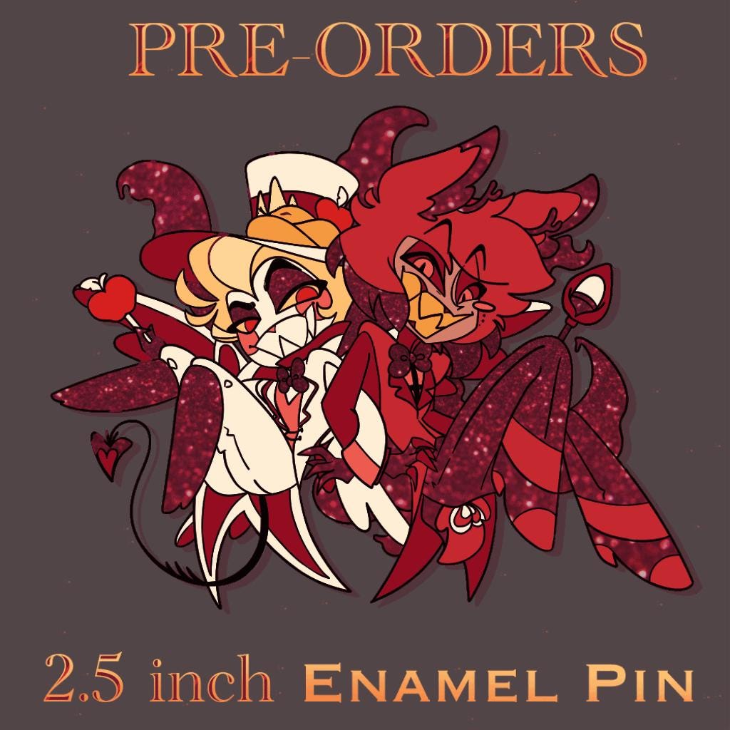 Hazbin Hotel Alastor(アラスター)ピンズ Hazbin Hotel Alastor Pin | Hazbin Hotel