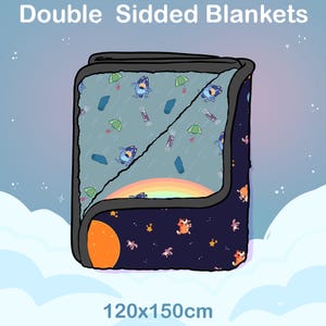 Bluey Throw Blanket