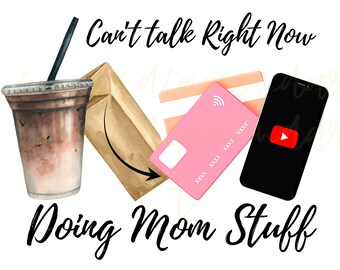 Funny Mama PNG: Trendy Mom Sublimation Design (Digital Download)