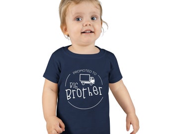 Promoted to Big Brother T-shirt, New Baby Announcement Shirt, Baby Reveal Shirt For Big Brother, New Big Brother T-shirt