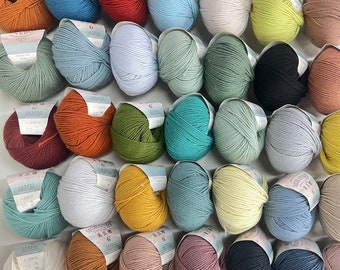Hilo de alpaca de 52 colores, lana de punto, hilo de calcetín, lana de punto, hilo de lana, hilo de fibra natural, hilo de peso deportivo, fibra de alpaca, gotas de alpaca