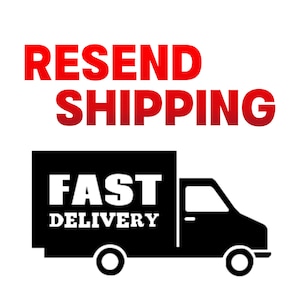 Resend//additional shipping fee