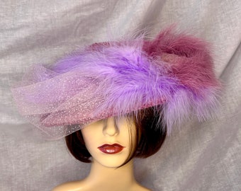 Dusky Pink Sparkle Hat