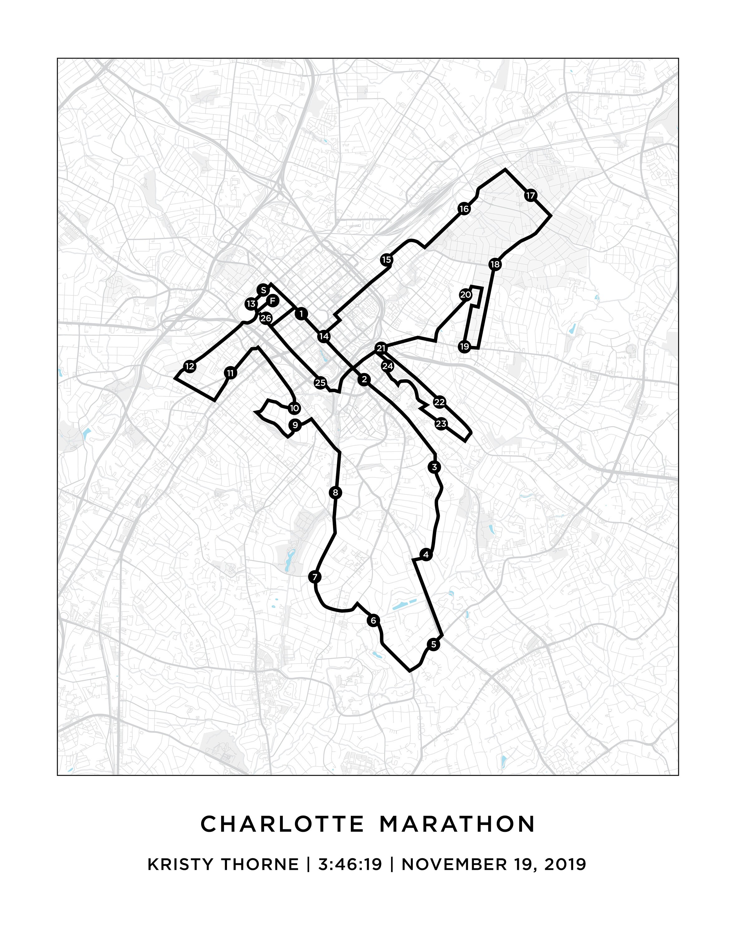 Charlotte Marathon 2025 Map Zonda Kerianne