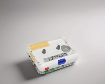 Walkman lecteur de cassettes rétro avec conversion MP3 - Convertisseur de bande USB vintage