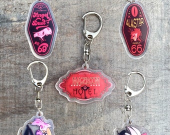 Helluva Boss/Hazbin Hotel Keychain | Carry the Magic Everywhere! | Custom Keychains