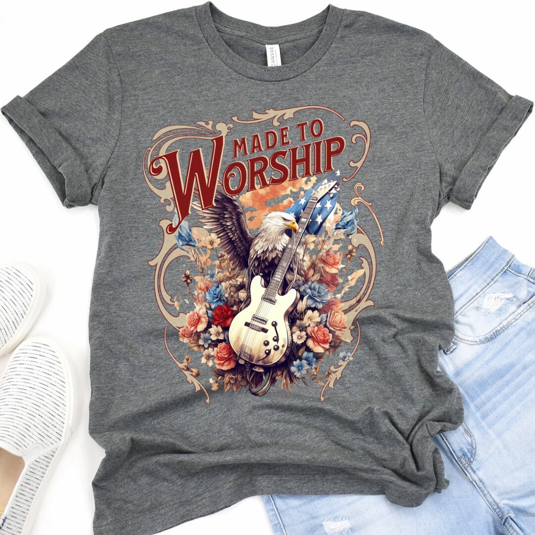 Made To Worship Eagle Graphic Tee