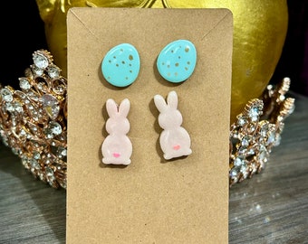 Easter Earrings Made by Mara