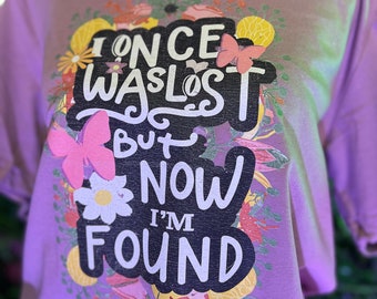 I Once Was Lost Graphic Tee