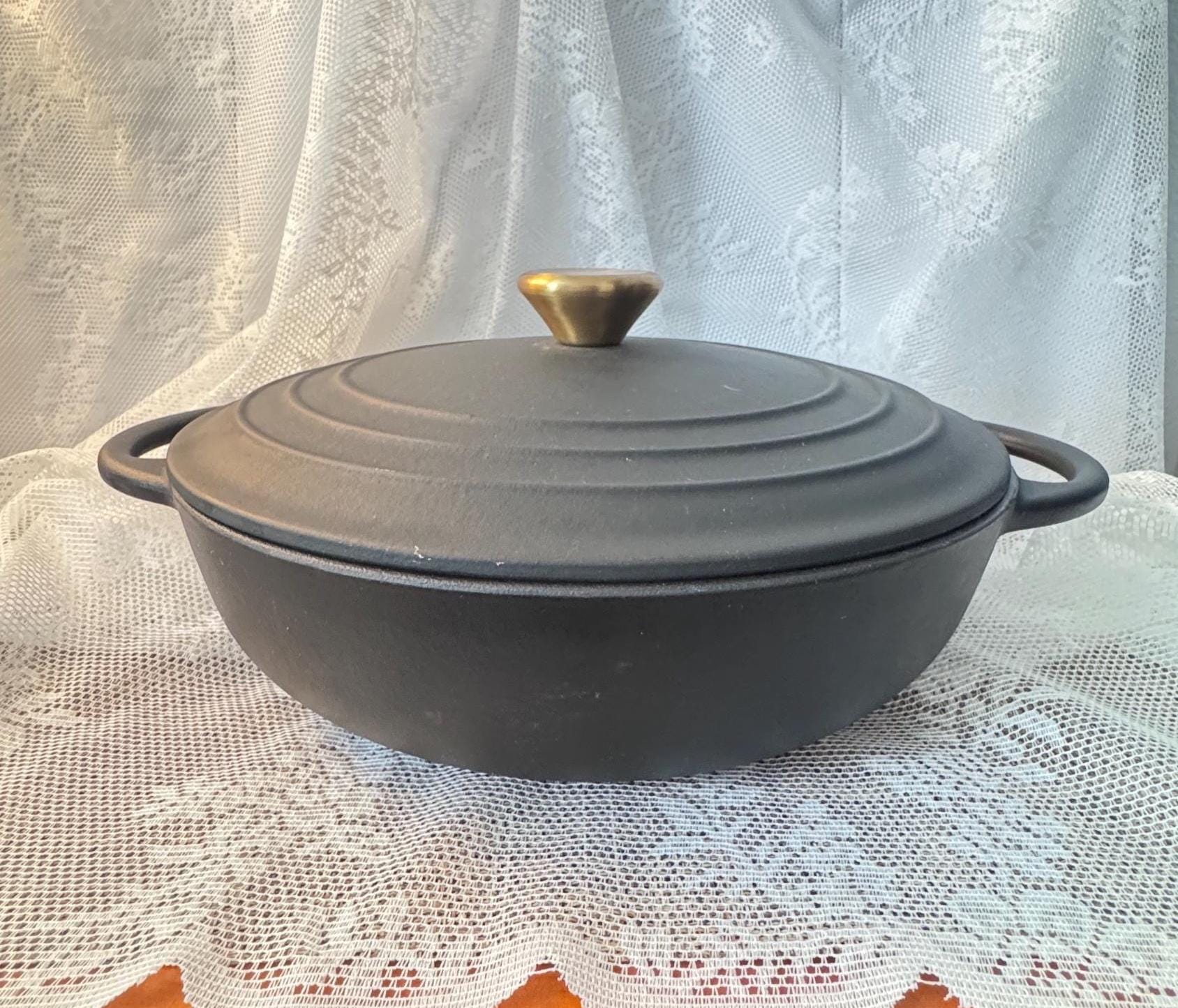 Vintage Lodge 10 Dutch Oven - Etsy