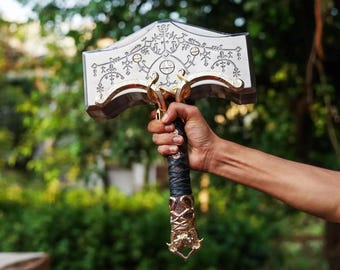Vikings Hammer, God of War Thor Hammer, God of War Ragnarok, God of War Hammer, God of War Christmas Gift, Gift for him