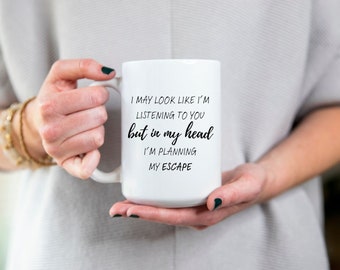 Planning My Escape 11oz and 15oz Mugs
