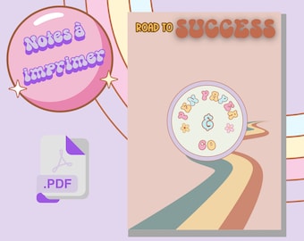 Pagina per appunti stampabile l A4, A5 per prendere appunti - PDF Download immediato