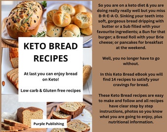 Keto Bread | Low Carb Bread - At last you can enjoy bread on a Keto diet without guilt!