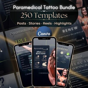 250 modelli Instagram per tatuaggi paramedici, post di micropigmentazione paramedica, modello per tatuaggi medici, modelli PMU, camuffamento cicatrici