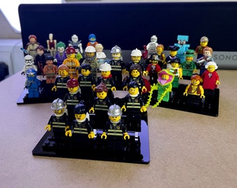 4-Tiered Display Stand for Lego Minifigures - 2x12, 2x14 or 2x16