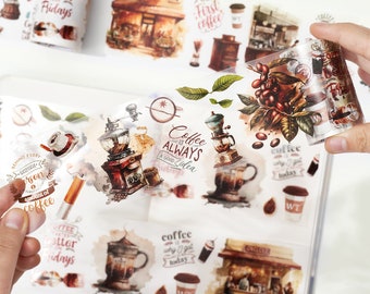 Caffeine Canvas Wide Washi / PET Tape