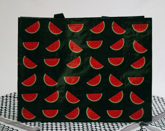 Palestine Tote Bag Watermelon Tote Shopping Bag Bag For Life