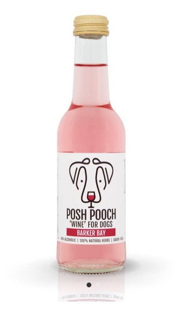 Dog Treats 4 U Posh Pooch Rose Dog Wine 250ml Etsy UK