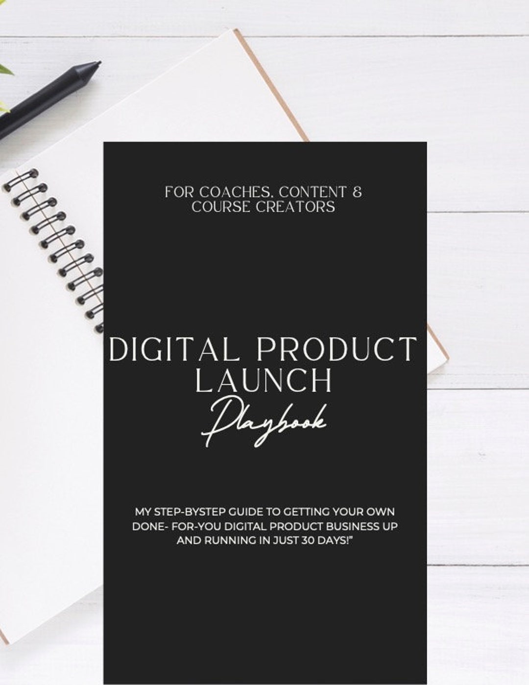 Digital Product Launch Playbook Etsy