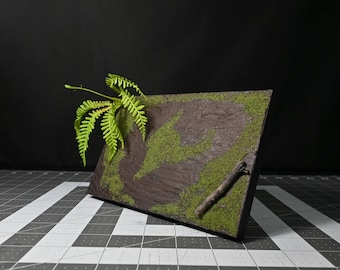 Flat Earth Diorama Display Base