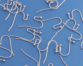 Stainless Steel French Hook Earwires, Jewelry Making Supplies