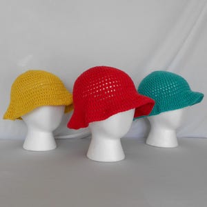 Wave Brim Bucket Hat