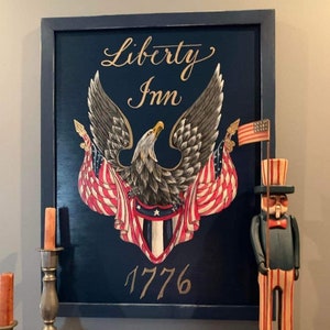 Liberty Inn tavern sign