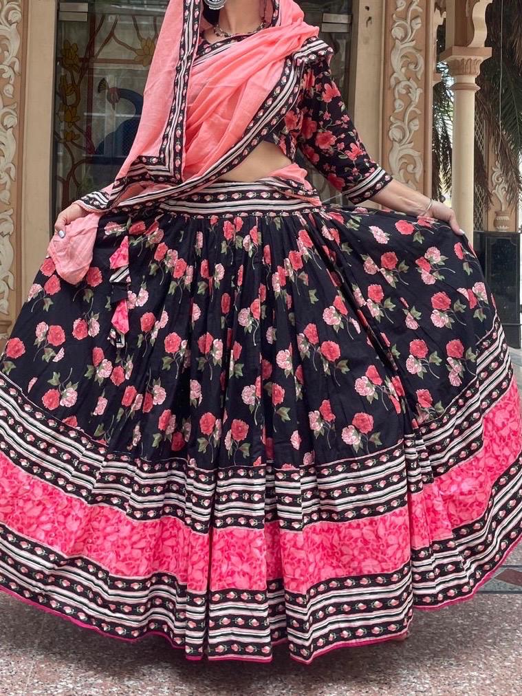 Premium Vrindavan Gopi Dress Skirt Length-39, Blouse-38”, If You Want to Reduce Blouse Size to 32,34,36, Add, Customize Blouse Size Section