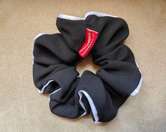 Classic Black and White Scrunchie Limited Edition Luxury Scrunchie Hair Tie Elastic Accessories