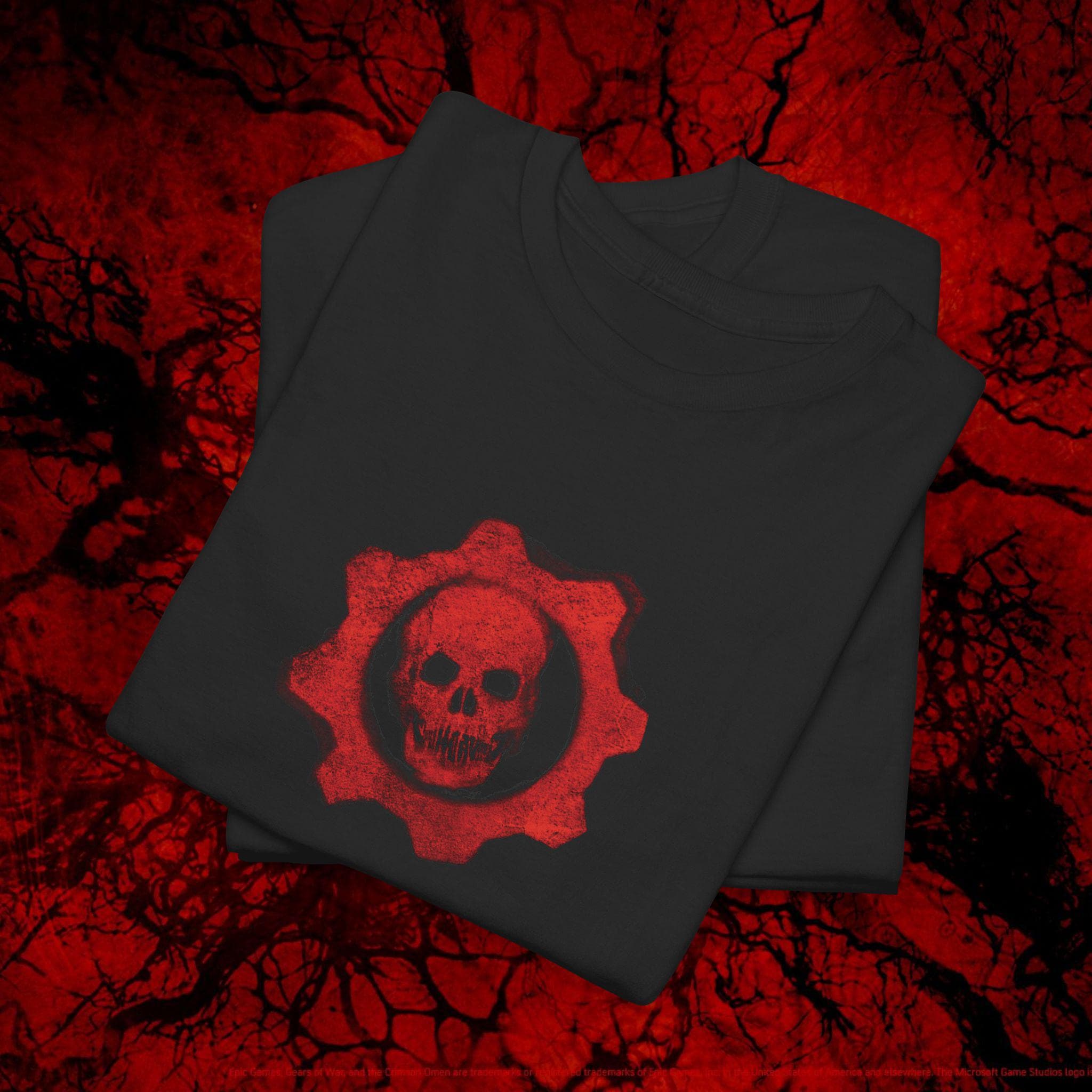 Gears of War T shirt Gears of Wars E day Xbox 360 Video Game T shirt Gears of War Skull Unisex Heavy Cotton Tee Etsy