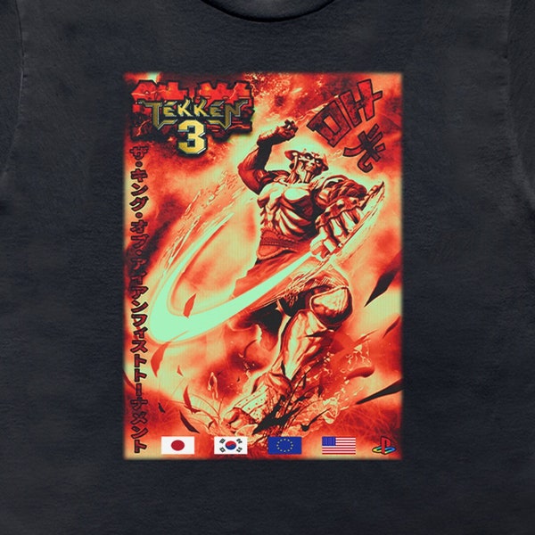 Tekken Yoshimitsu Graphic Tee, Vintage 90s Bootleg Style T-Shirt, Retro Shirt