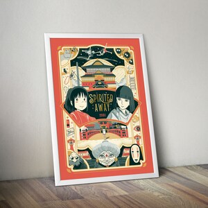 Set of 3 Studio Ghibli Posters Studio Wall Print Hayao Miyazaki Poster ...