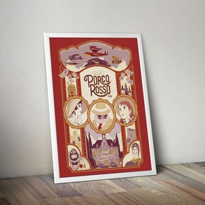 Set of 3 Studio Ghibli Posters Studio Wall Print Hayao Miyazaki Poster ...