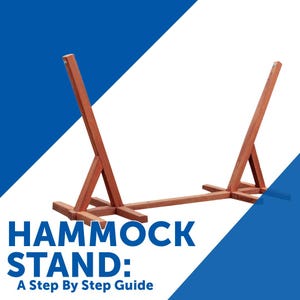 Hammock Stand | Instant Download DIY Guide for a Freestanding Hammock Stand | DIGITAL PDF Printable Woodworking Plans | Yard or Garden
