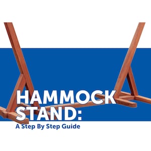 Guida fai da te per supporto amaca autoportante / Progetti di lavorazione del legno (PDF digitale)