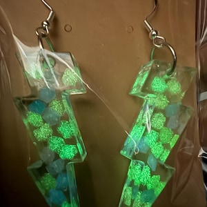 thunderbolt earrings