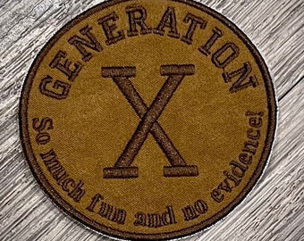 Generation X Patch Embroidery file