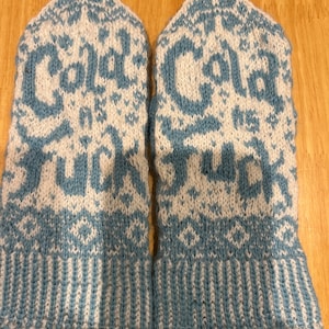 Manoplas frías como la mierda (talla pequeña para damas)