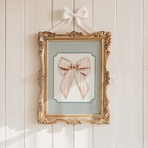 Girls Gallery Wall Set of 6 Prints Blush Pink Nursery Decor Pastel ...