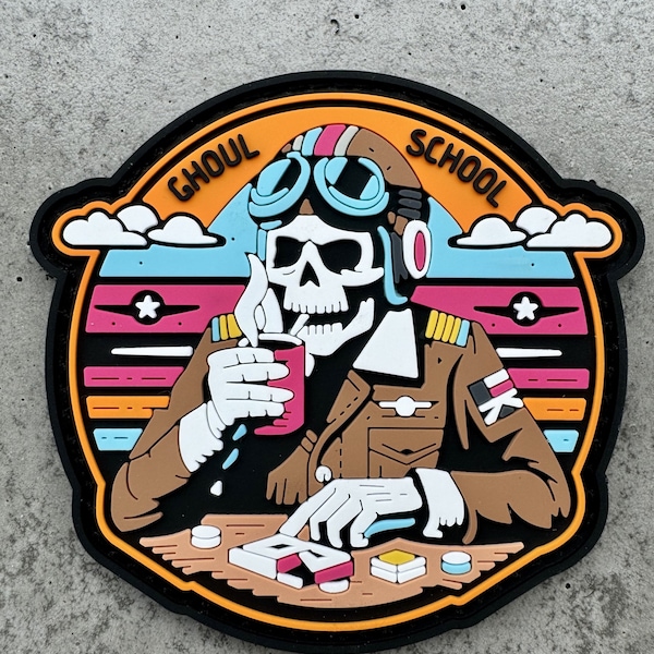Escuela de aviación militar Patch Ghoul
