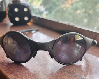Oakley Mars X-metal Crater Black Iridium Sunglasses - Etsy
