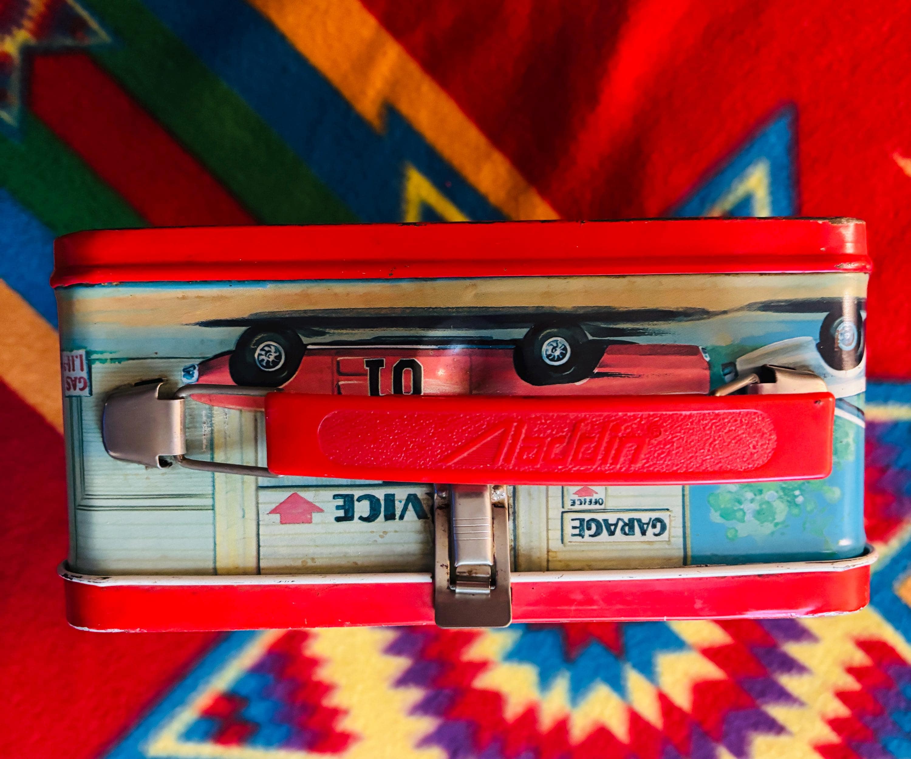 Vintage 1980s “the Dukes of Hazzard” Collectible Metal Lunchbox by