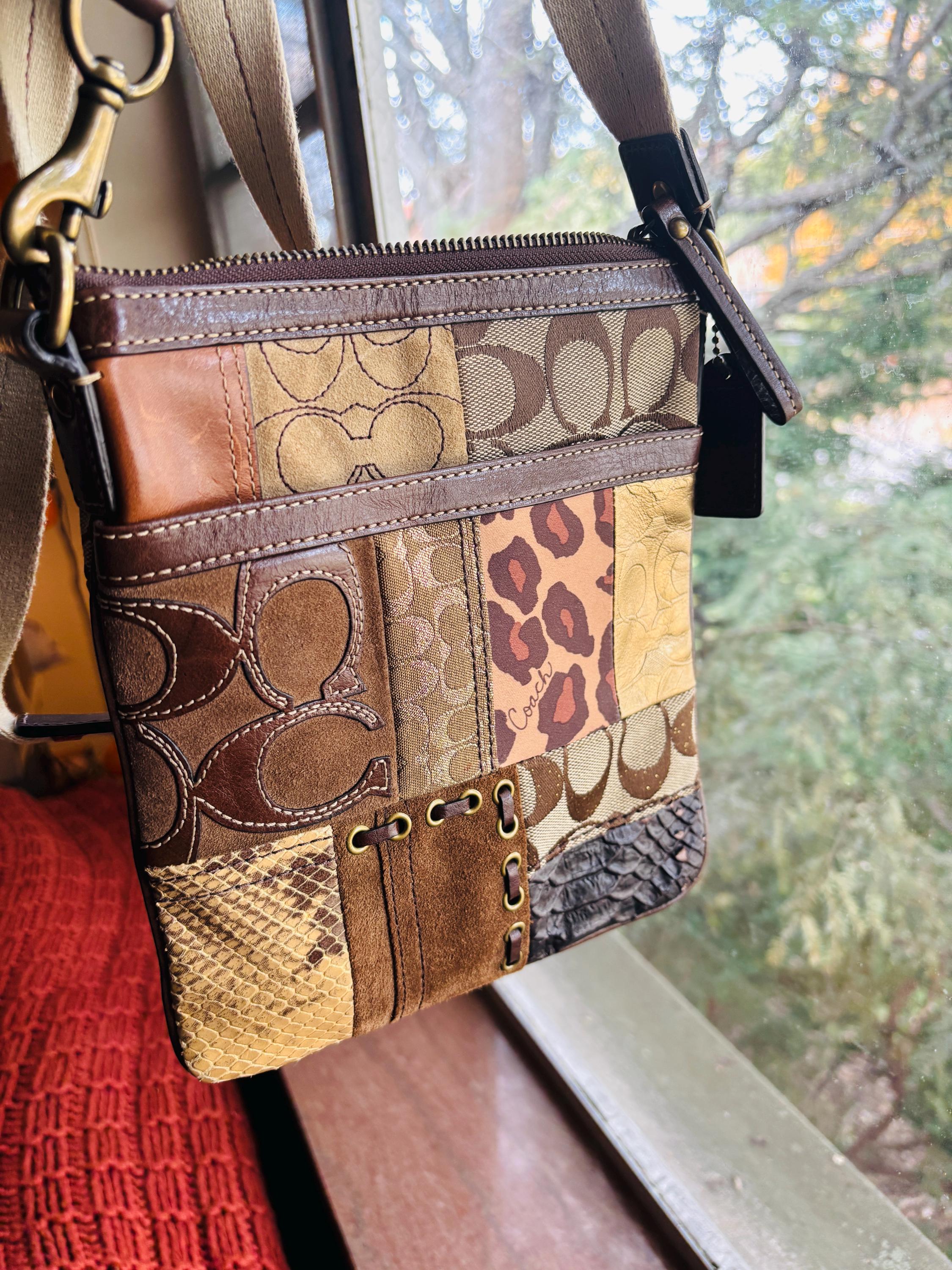 Patchwork Coach Bag - Etsy