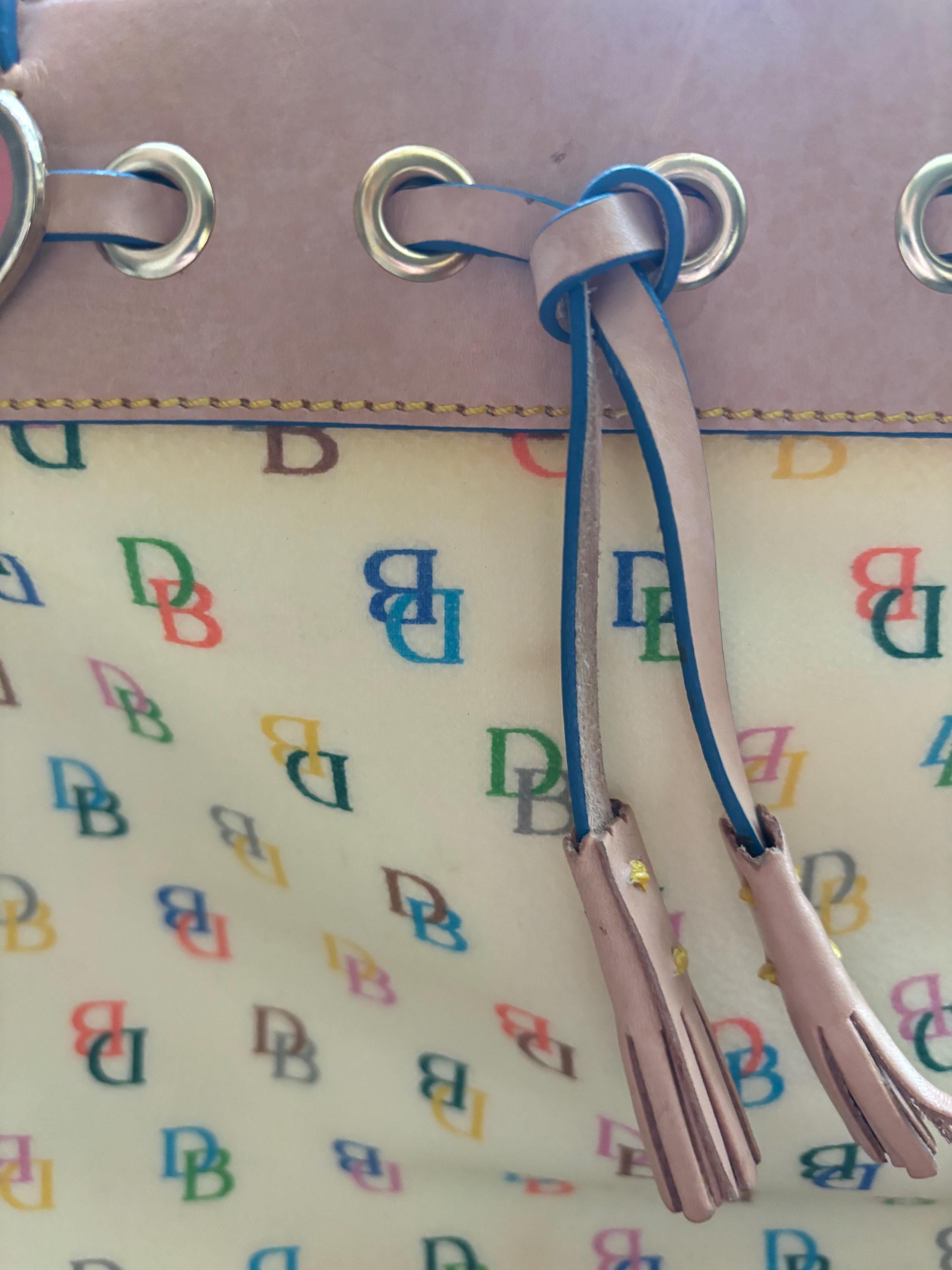 Dooney and bourke multi color zipper best sale
