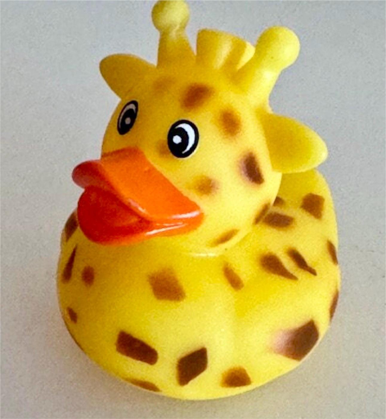 Giraffe rubber duck hotsell