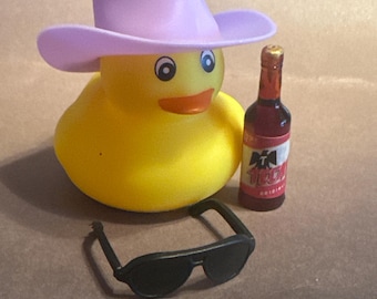 Personalized  Beer Rubber Duck: custom duck